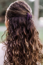 Load image into Gallery viewer, Classic Hair Clip | Tiny | Burgundy Bliss