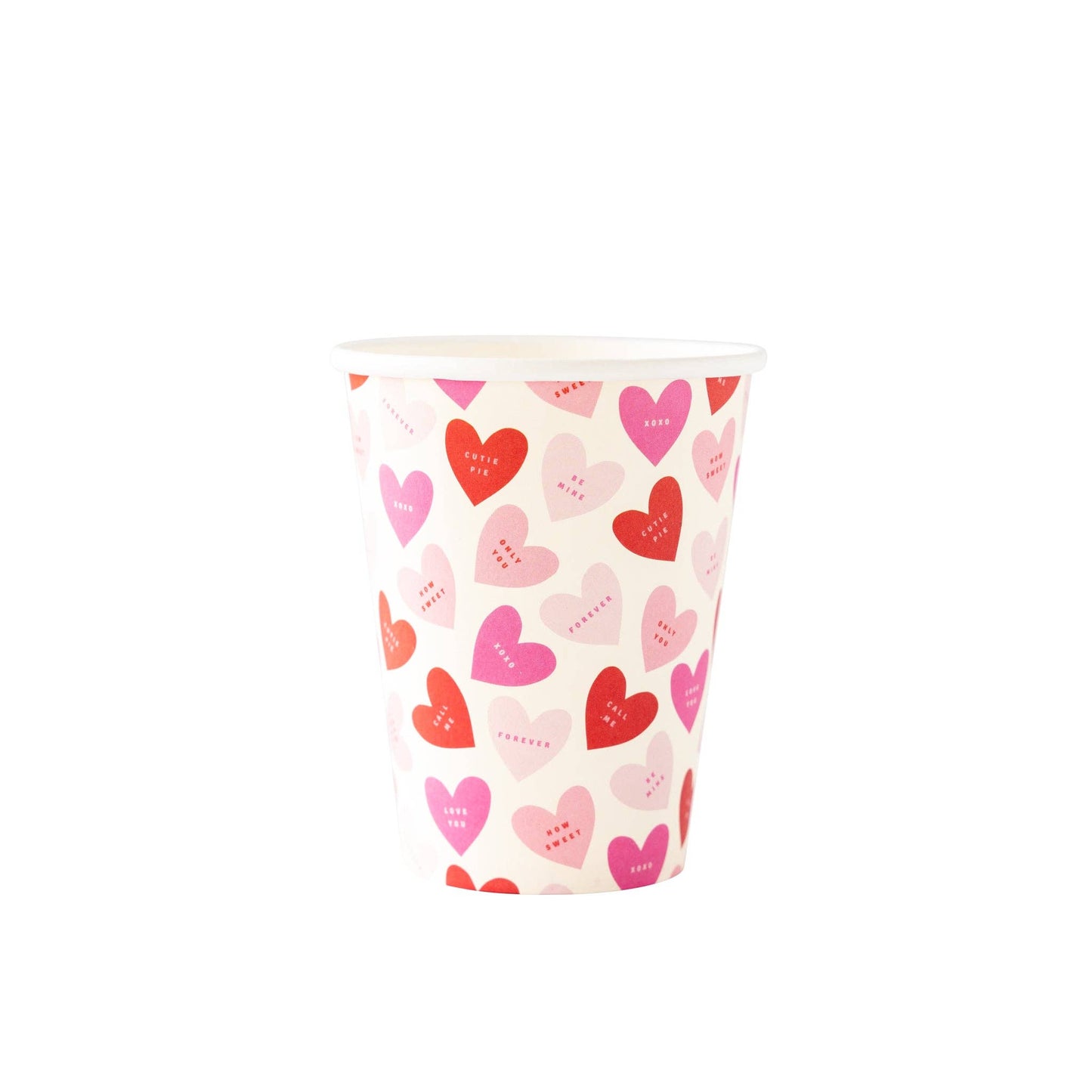 VAL1012 - Hearts Paper Cups