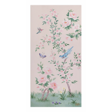 Load image into Gallery viewer, April, a pink chinoiserie canvas wrap