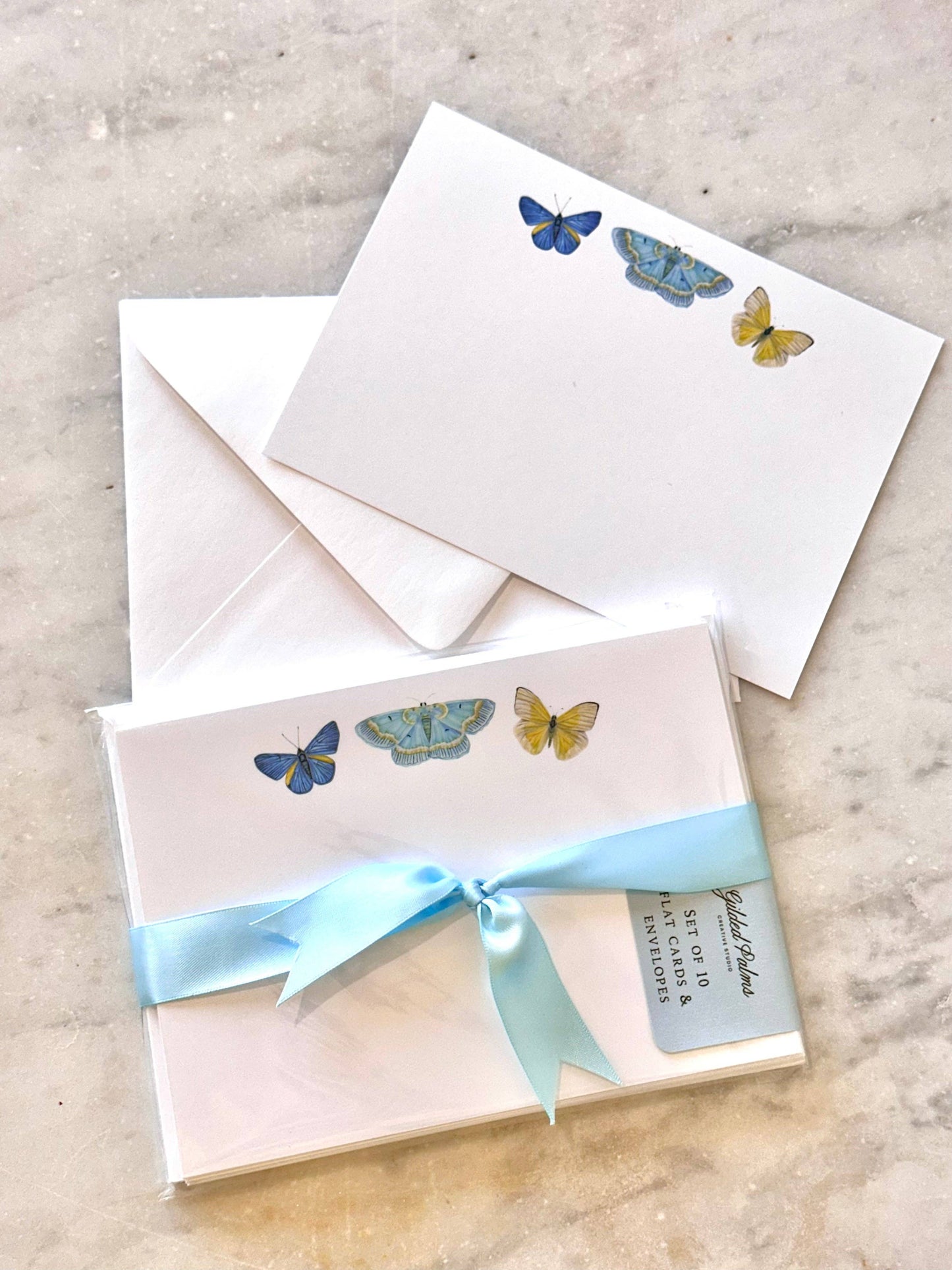 Butterfly Trio Stationery Set
