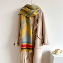 Load image into Gallery viewer, Autumn Winter Long Scarf - Thick Cozy Wrap