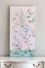 Load image into Gallery viewer, April, a pink chinoiserie canvas wrap