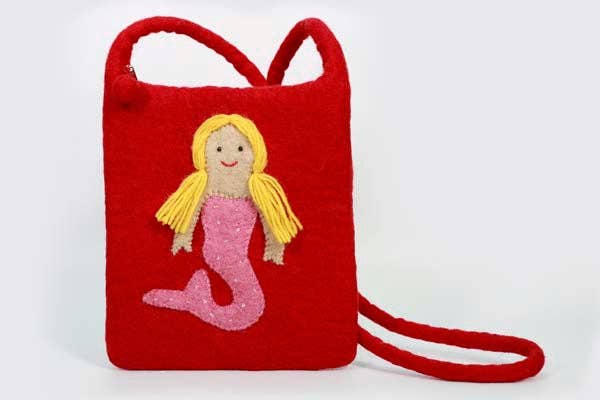 Mermaid Design Cross- Body Bag