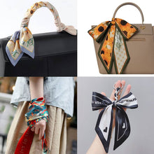 Load image into Gallery viewer, Chic Floral Letter Twilly Scarf Gift Wrap