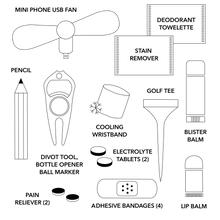 Load image into Gallery viewer, "Tee Time" Golf Kit | Father's Day Gifts | Mens Gifts