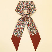 Load image into Gallery viewer, Chic Floral Letter Twilly Scarf Gift Wrap