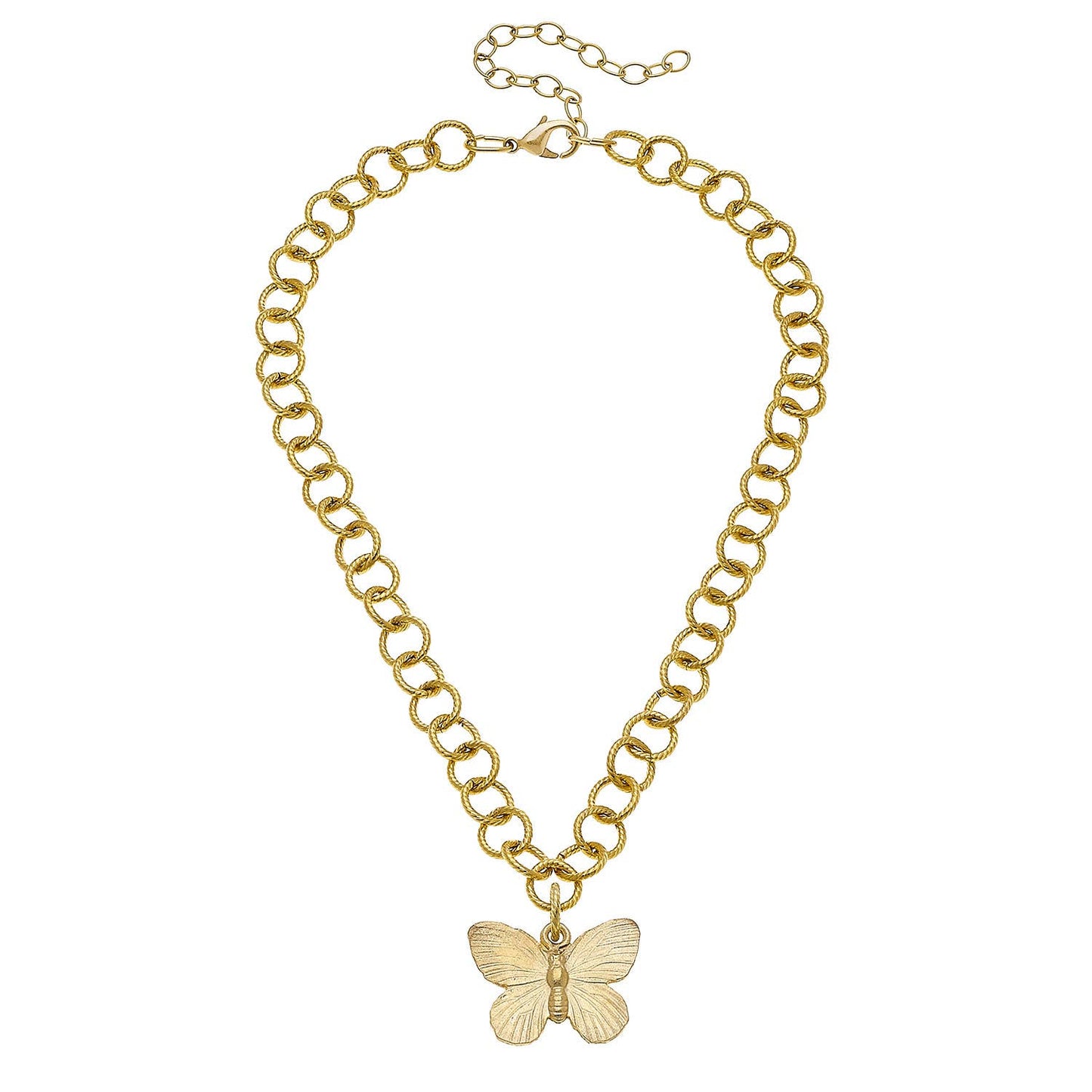 Gold Butterfly Necklace