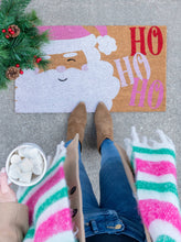 Load image into Gallery viewer, "HO HO HO" Door Mat