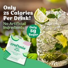 Load image into Gallery viewer, Mint Mojito Cocktail / Mocktail Mixer- 1 Pack