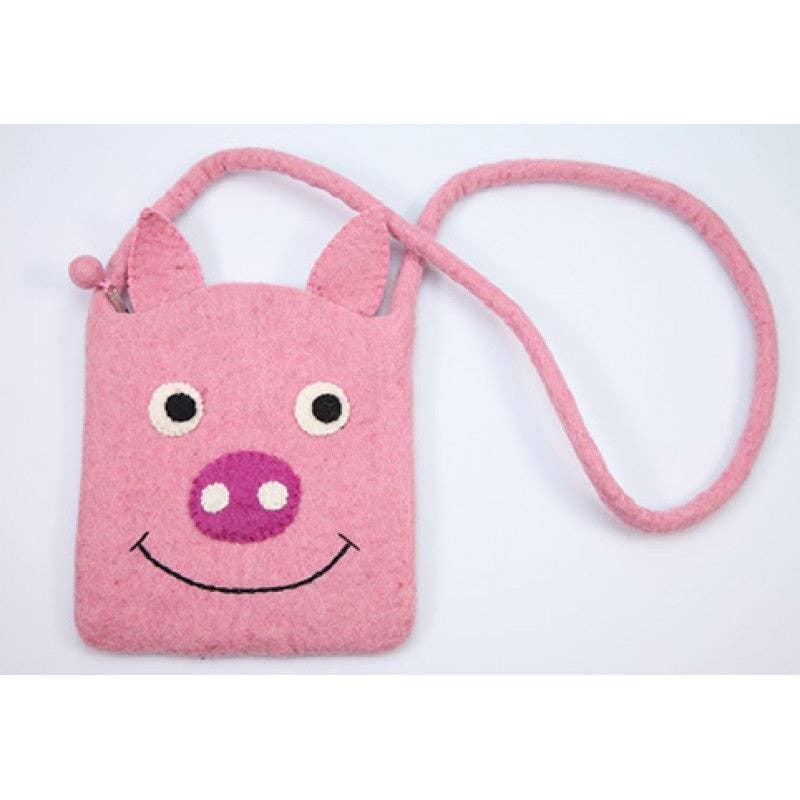 Pig Face Cross Body Kids Bag