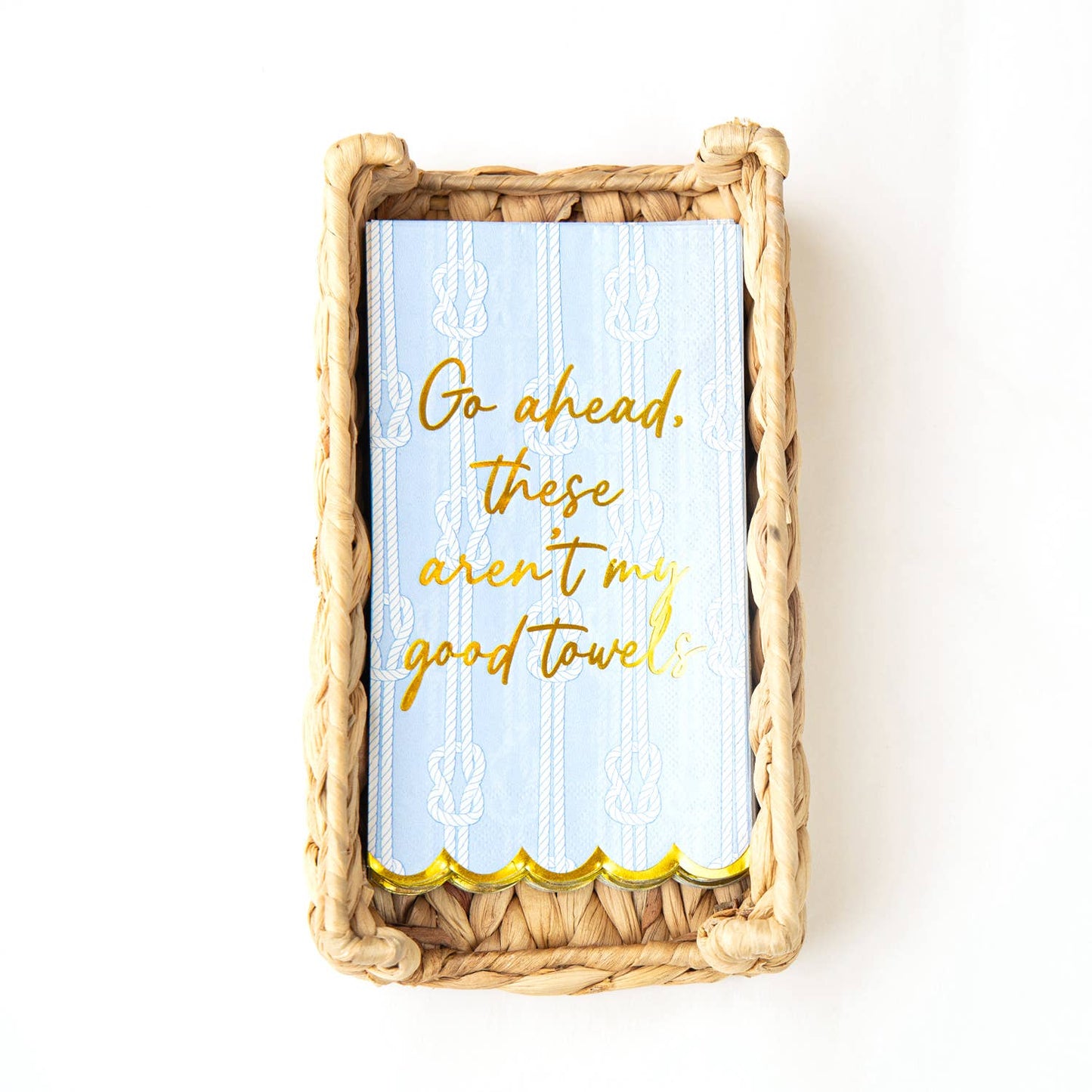 Nautical Knot Paper Guest Towel Packs