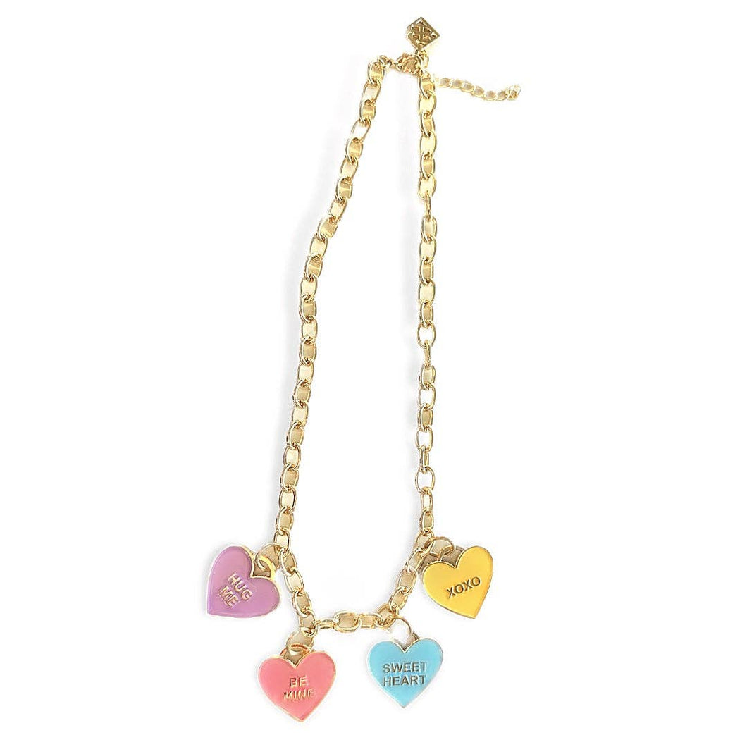 Conversation Heart Necklace