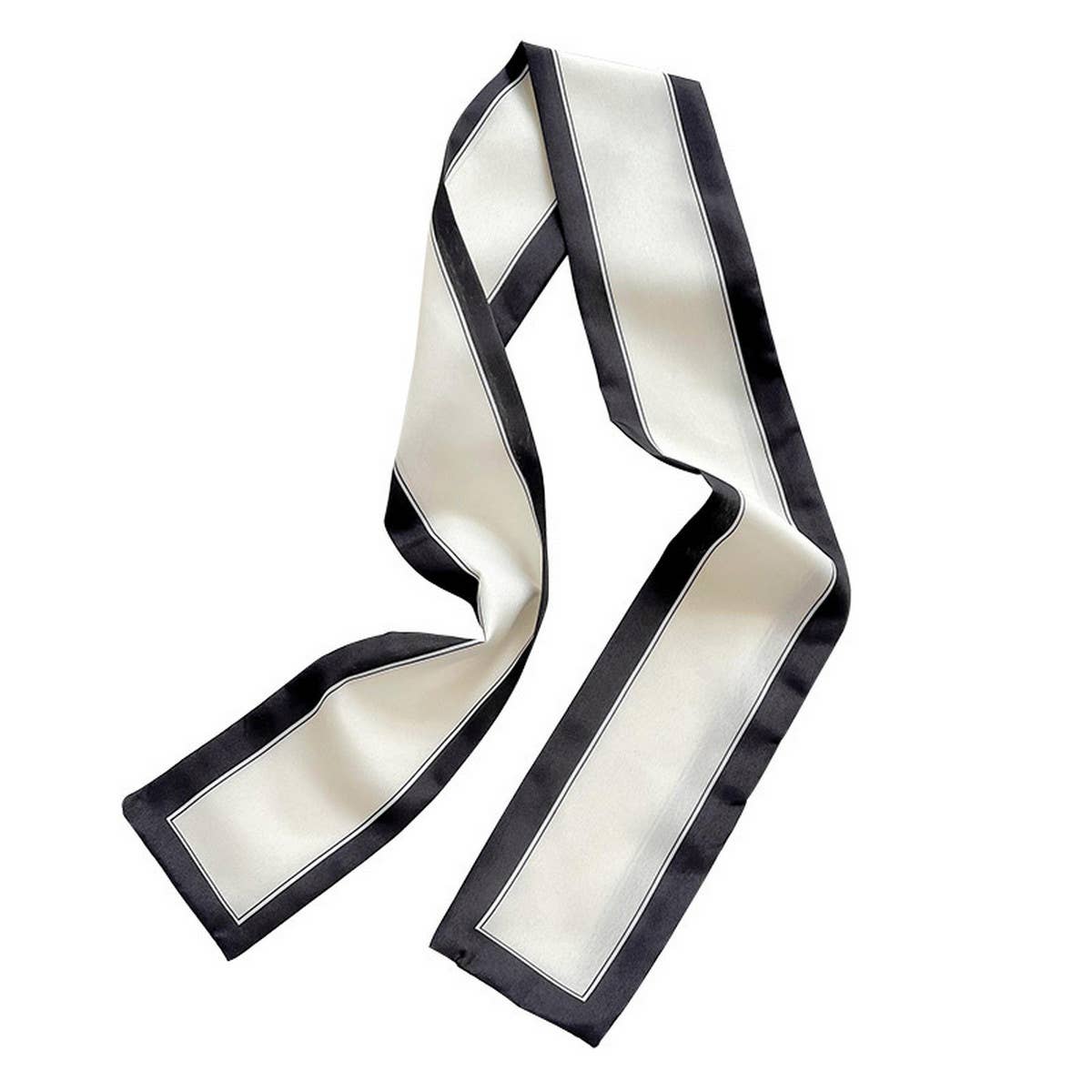 Long Thin Ribbon Scarf – Ponytail, Neck, or Purse