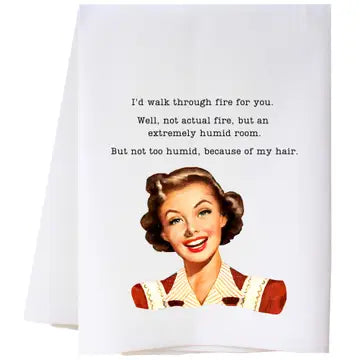 Walk Through Fire Flour Towel Sack