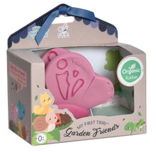 Load image into Gallery viewer, Butterfly Natural Rubber Teether, Rattle &amp; Bath Toy
