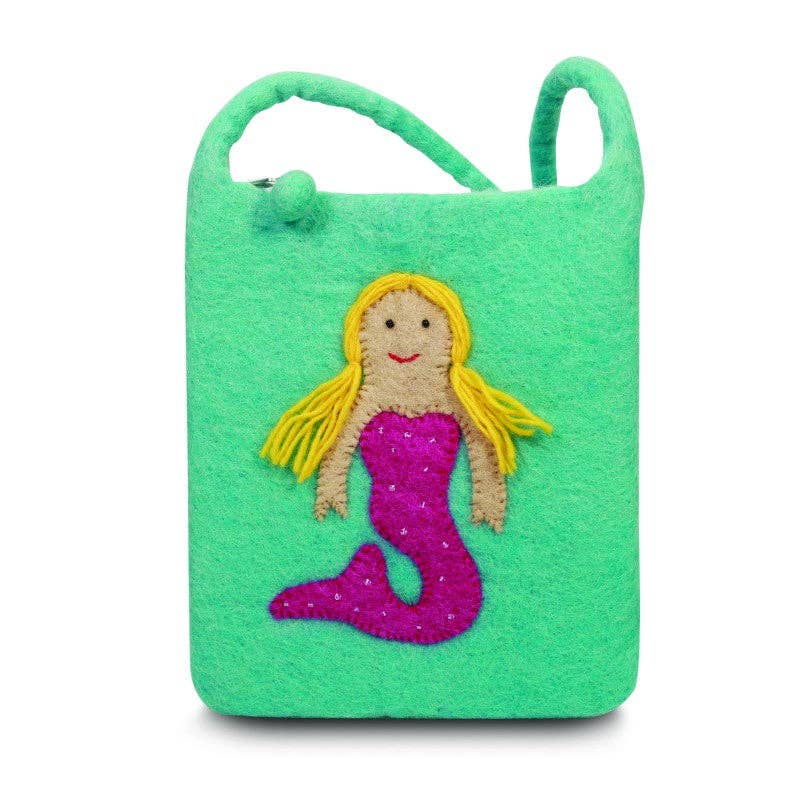 Mermaid Design Cross- Body Bag