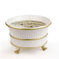 Lexington Gardens Luxury Three-Wick Ceramic Candle