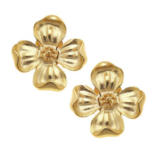 Load image into Gallery viewer, Dogwood Flower Stud Earrings
