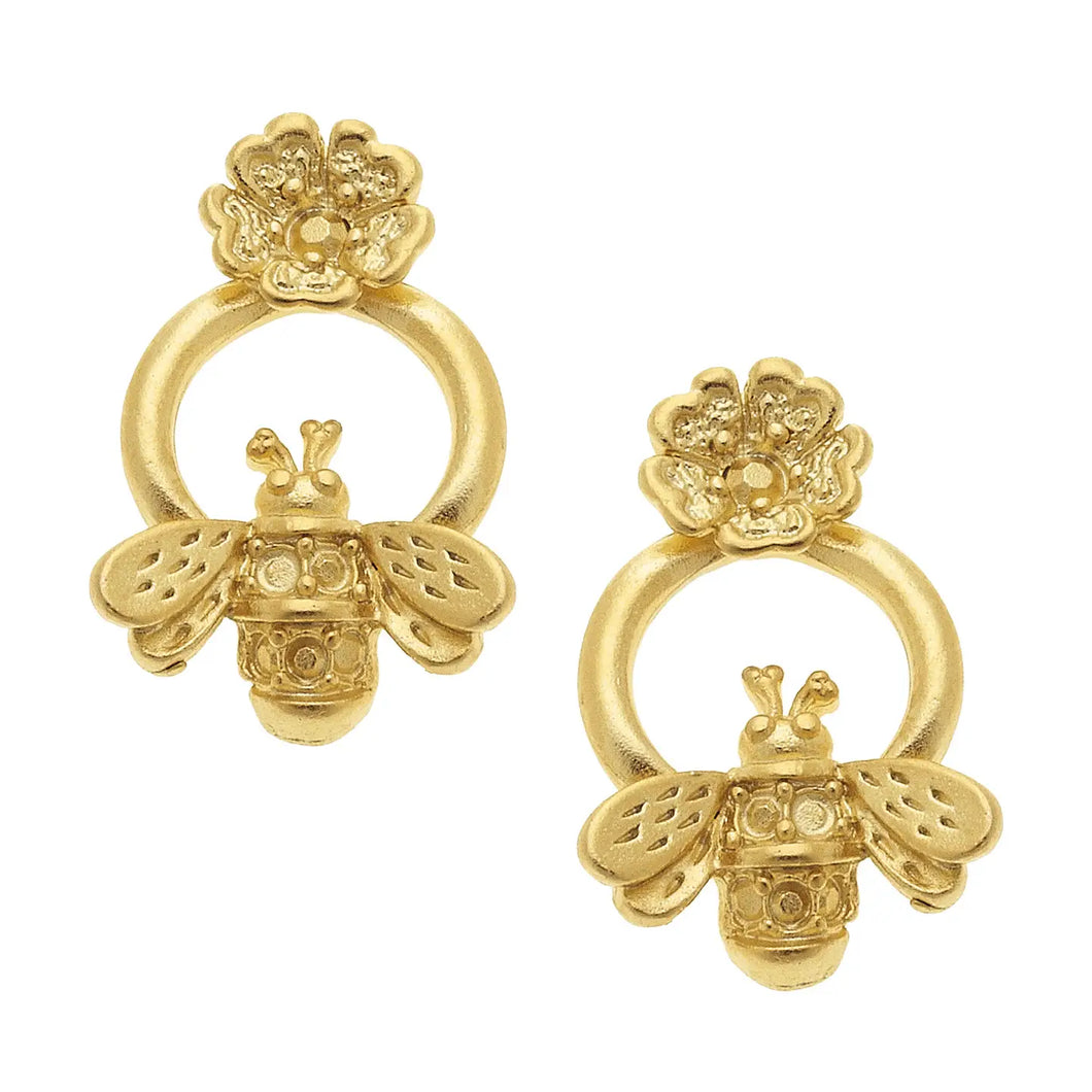 Poppy Bee Studs