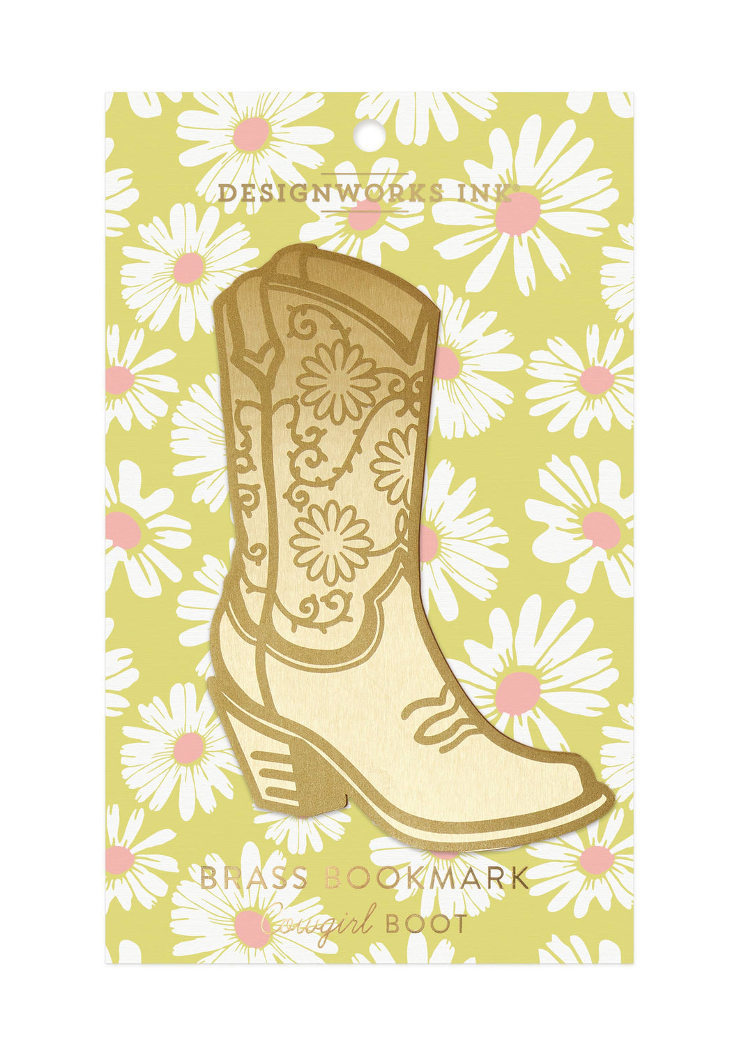 Metal Bookmark - Cowgirl Boot