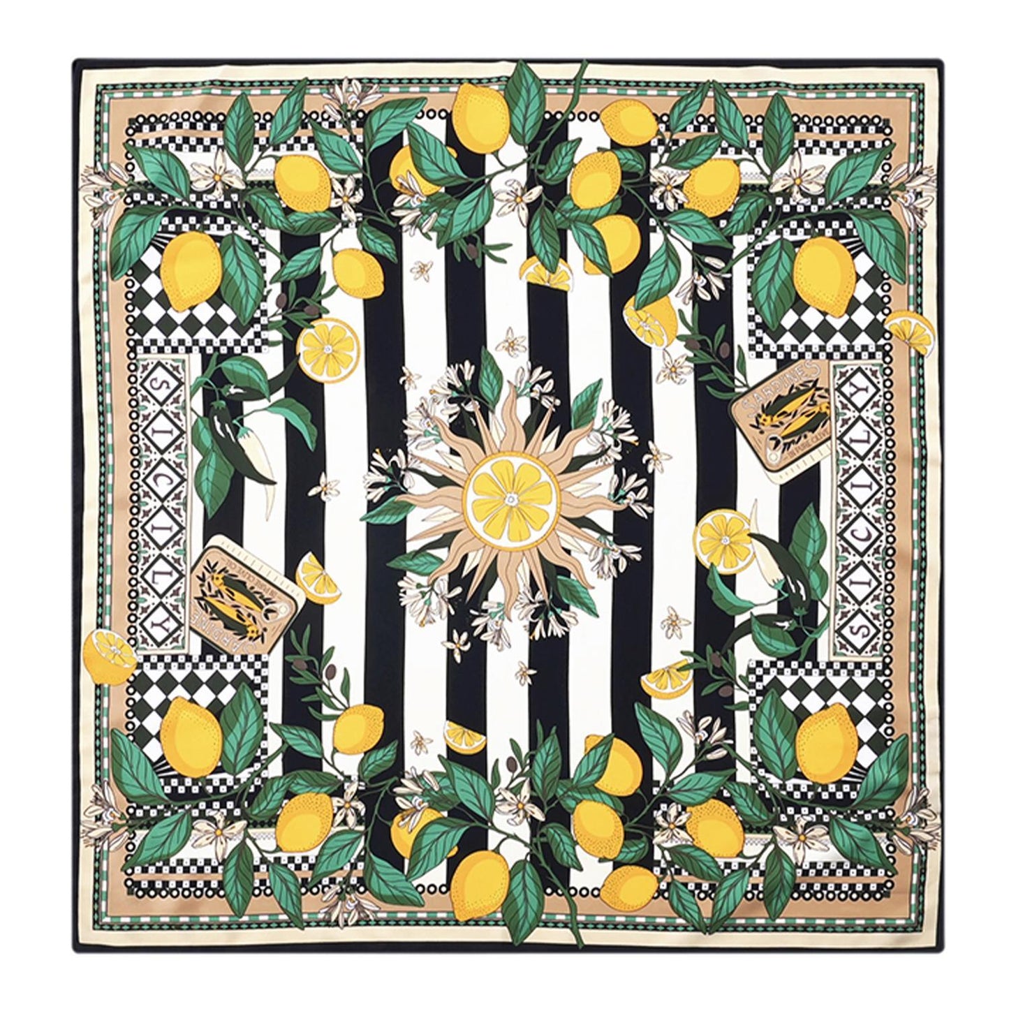 Sicily Medium Square Scarf