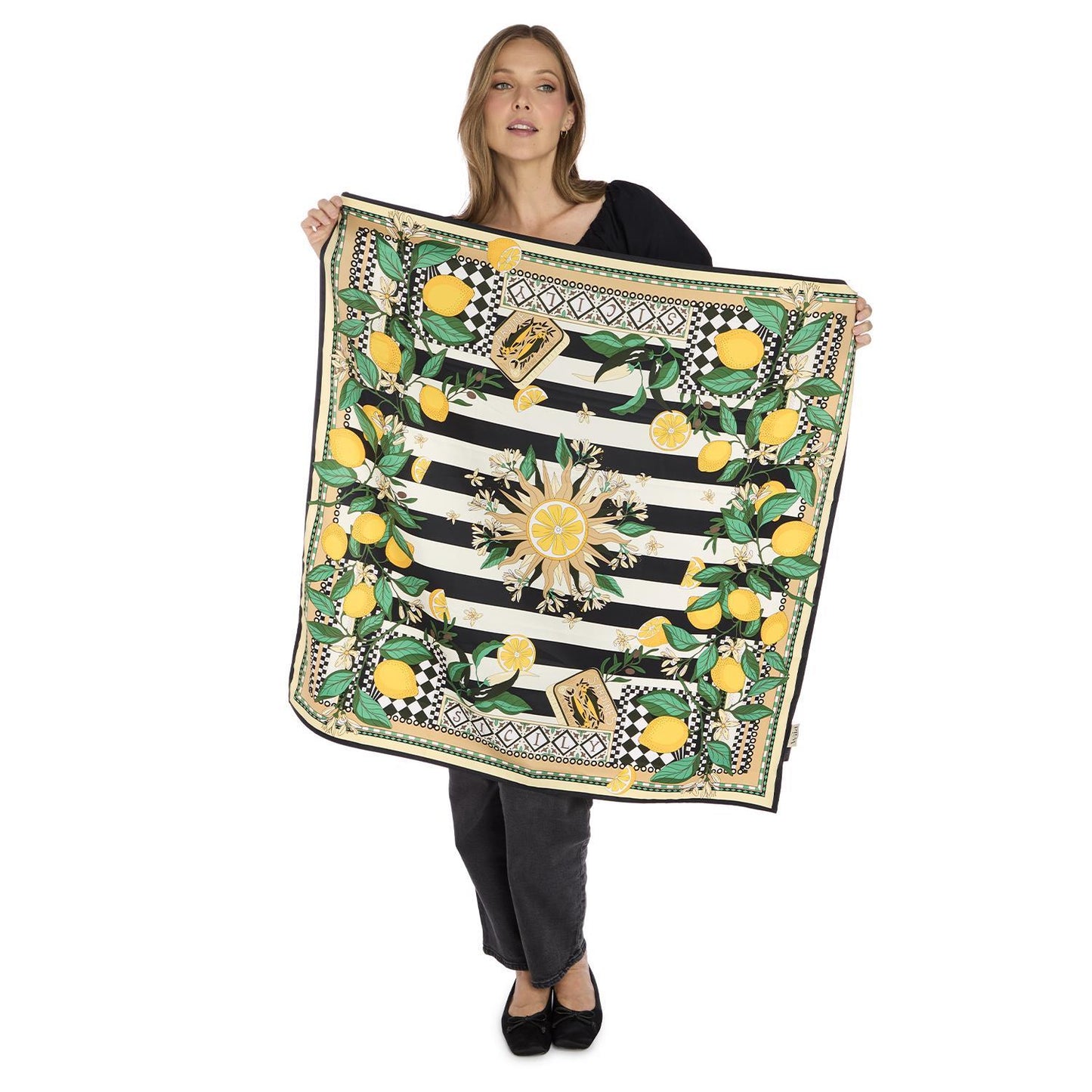 Sicily Medium Square Scarf