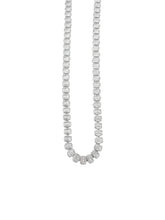 Load image into Gallery viewer, Elvie Bezel Tennis Necklace: Silver
