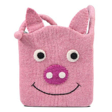 Load image into Gallery viewer, Pig Face Cross Body Kids Bag
