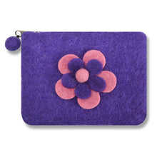 Load image into Gallery viewer, Two Layer Flower Coin Purses
