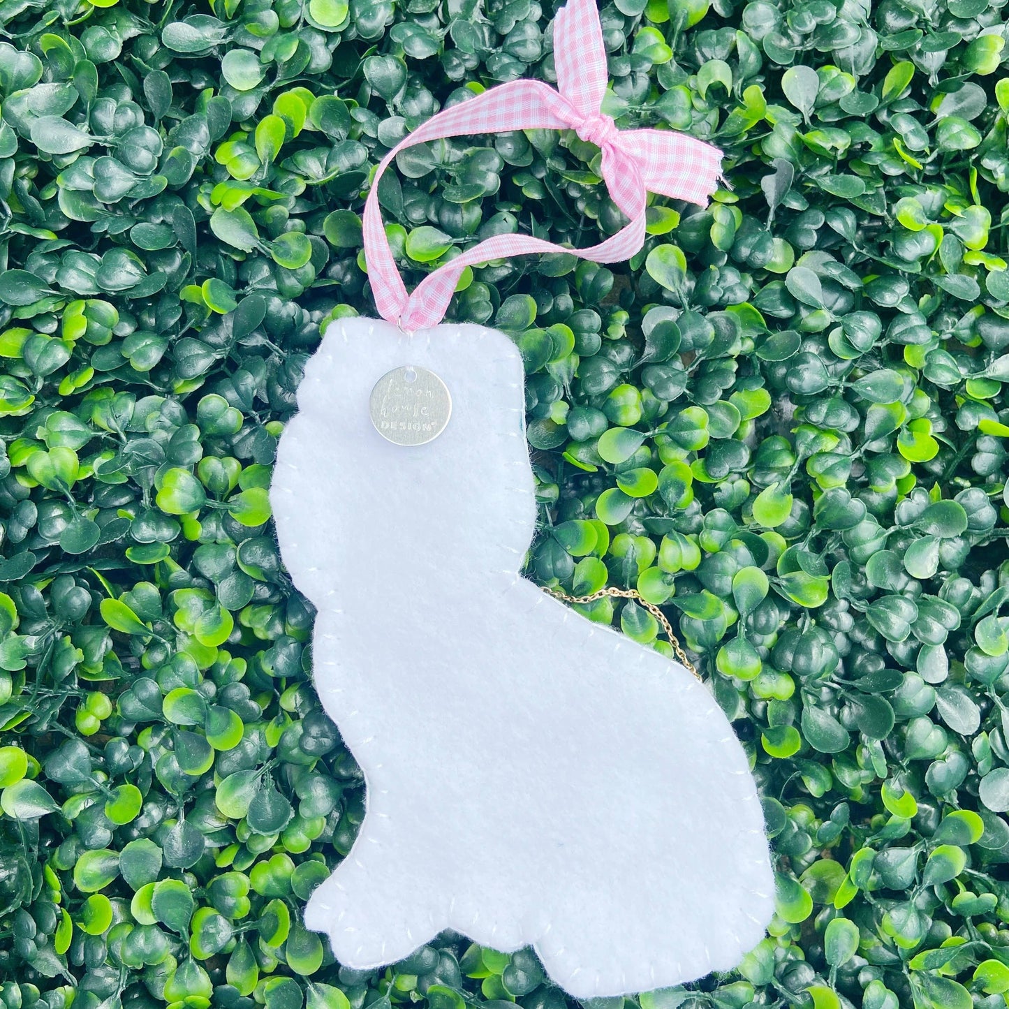 Staffordshire Dog Chinoiserie Ornament | Aqua