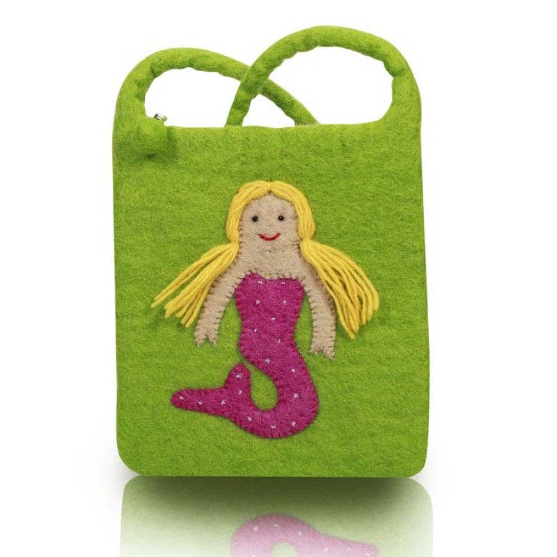 Mermaid Design Cross- Body Bag
