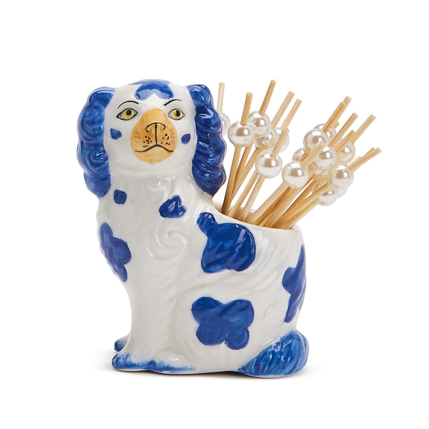 Staffordshire Dog with 20 picks in gift box