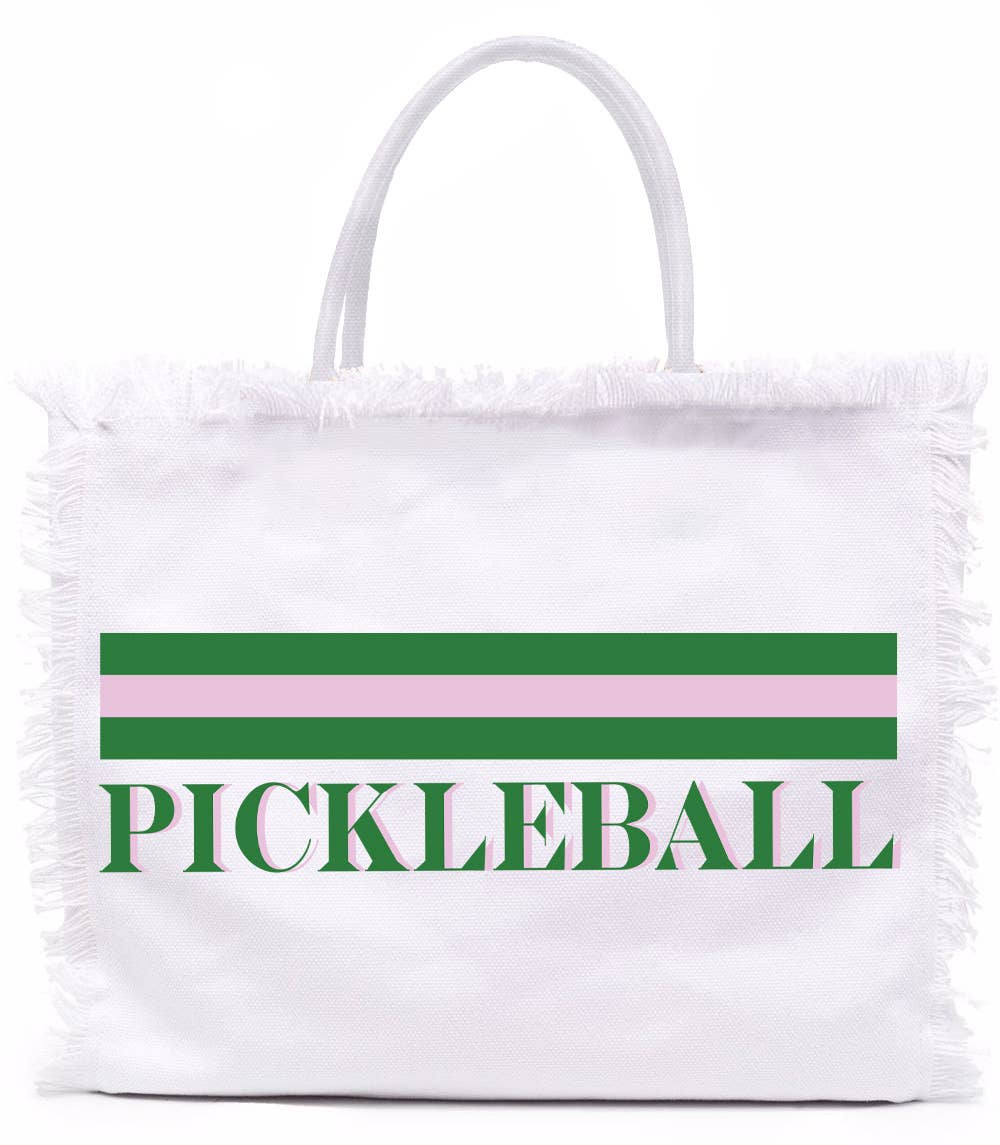 Pickleball Fringe Tote