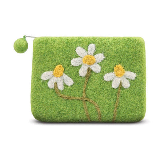 Needle daisy Flowers Coin Purse