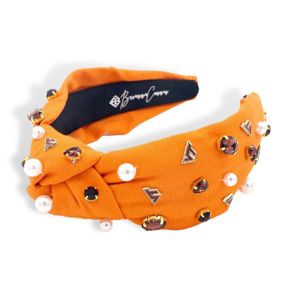 Virginia Tech Logo Headband