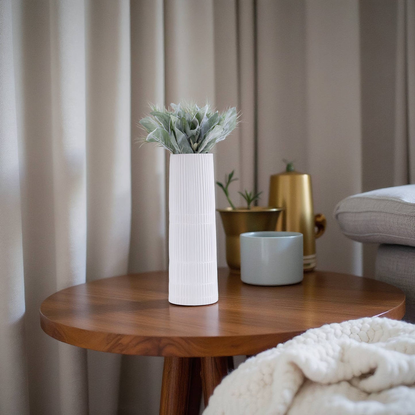 White Ceramic Lined Cylinder