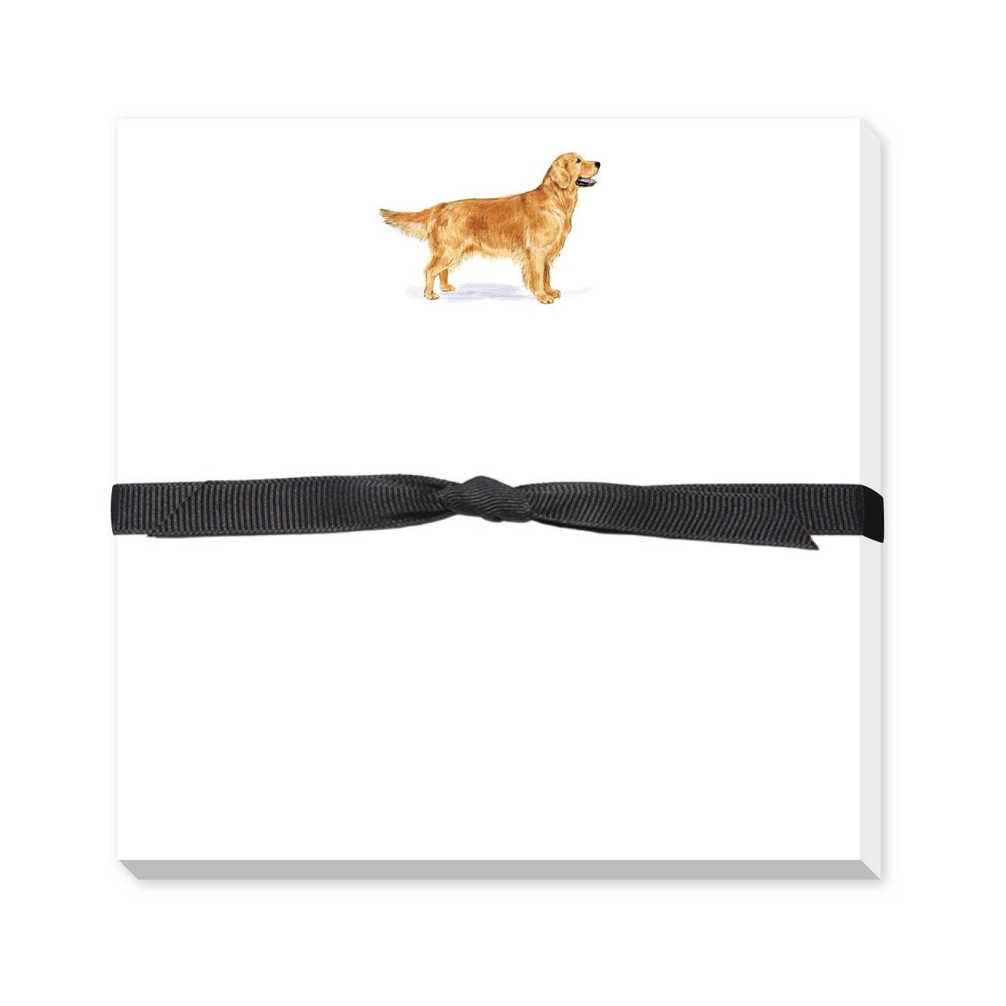 GOLDEN RETRIEVER NOTEPAD - Delightful Dog-Themed Design