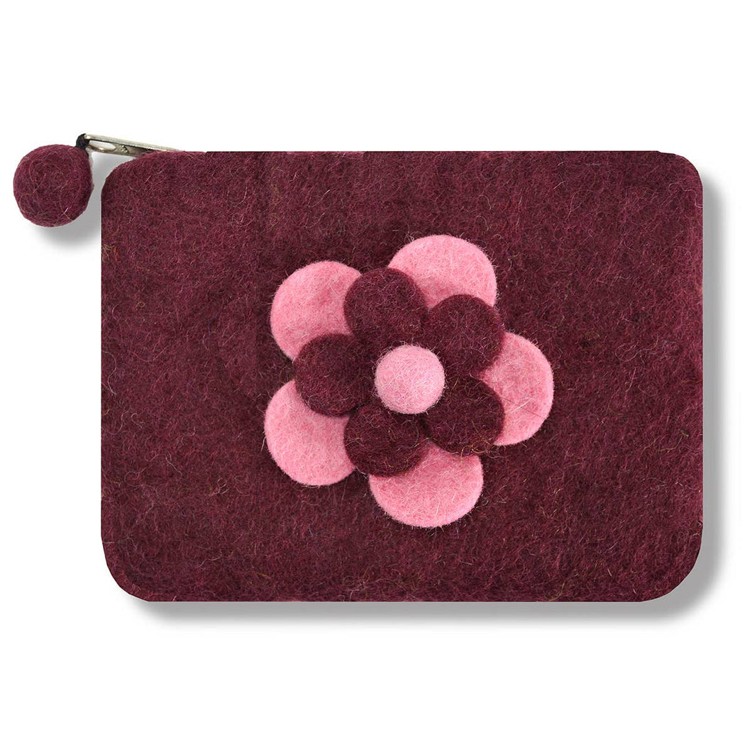 Two Layer Flower Coin Purses