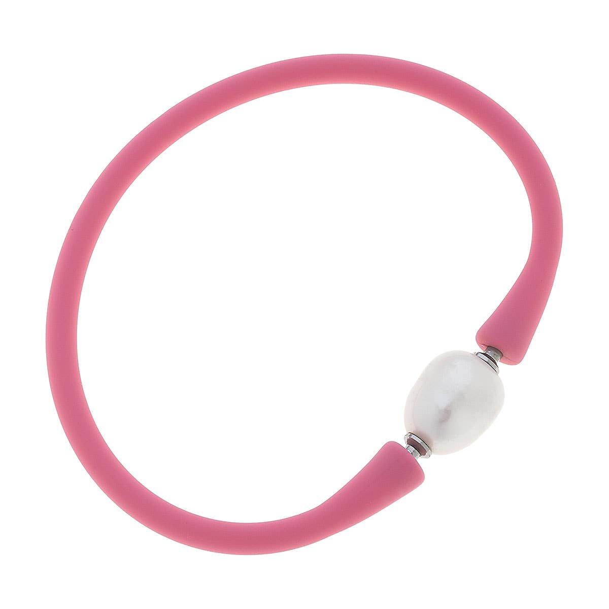 Bali Freshwater Pearl Silicone Children's Bracelet