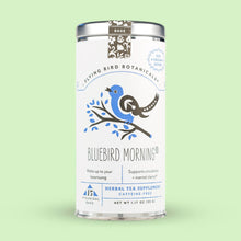 Load image into Gallery viewer, Bluebird Morning – 15 Tea Bag Tin
