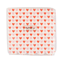 Load image into Gallery viewer, Hearts Scalloped Cocktail Napkin
