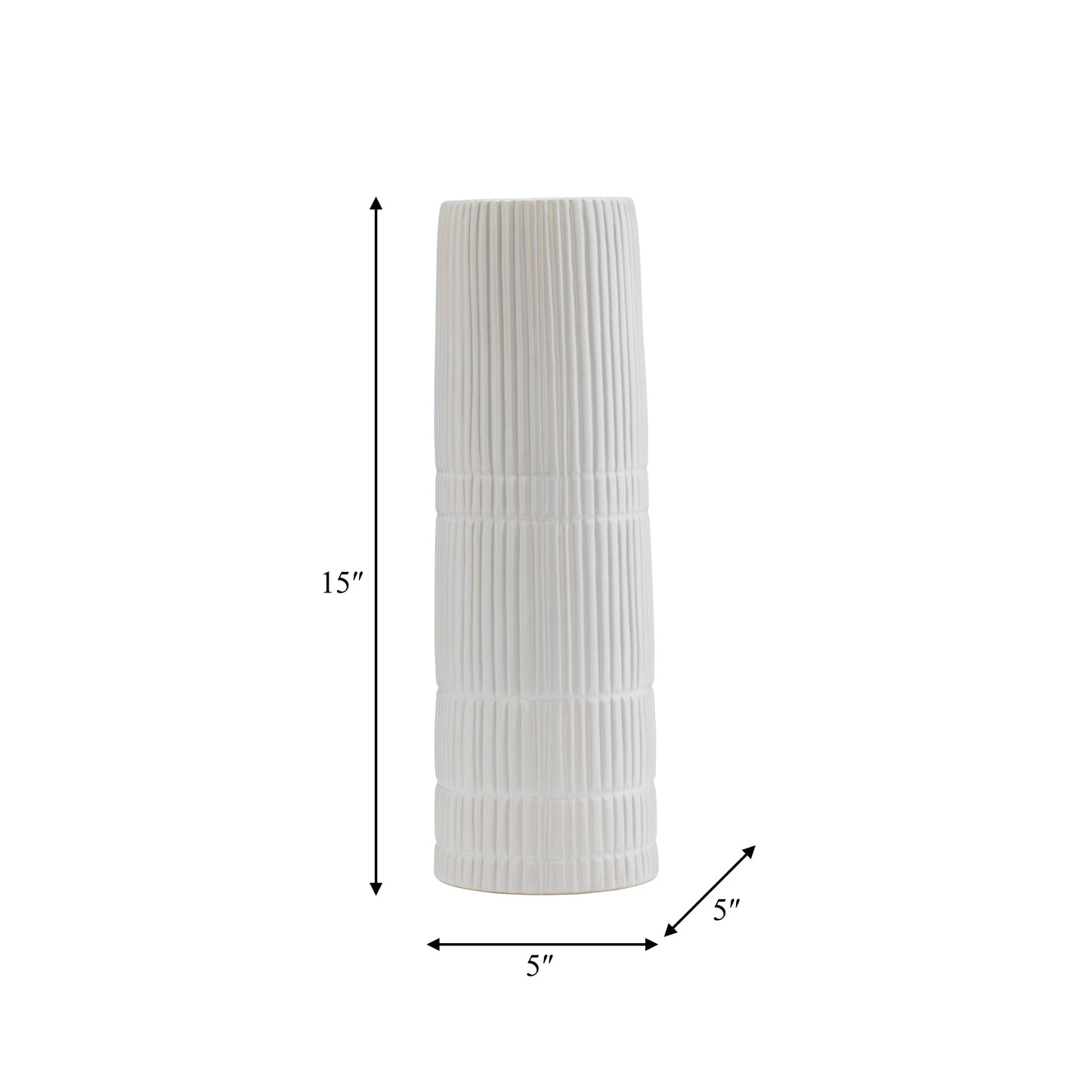 White Ceramic Lined Cylinder
