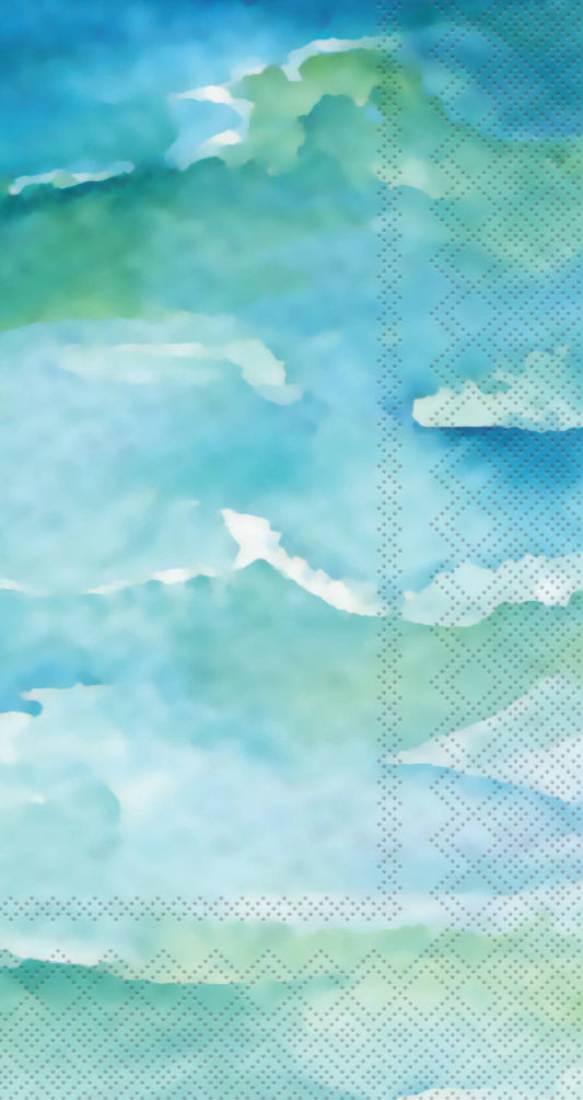 Paper Guest Towels 16 Ct Ocean Mangiacotti