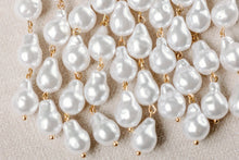 Load image into Gallery viewer, Natural Pearl Statement Drop Earrings
