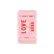 Load image into Gallery viewer, VAL1036 -  Love Ticket Shaped Dinner Paper Napkin
