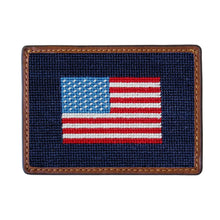 Load image into Gallery viewer, American Flag Card Wallet
