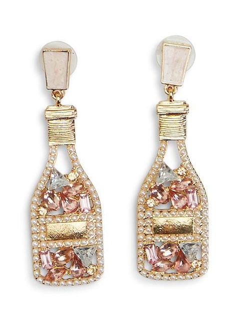 Crystal Embellished Earrings A/3