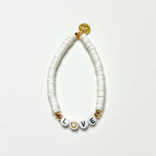 Load image into Gallery viewer, Valentine word Heishi Bracelets: Be mine
