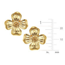 Load image into Gallery viewer, Dogwood Flower Stud Earrings
