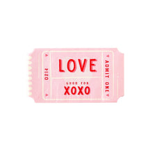 Load image into Gallery viewer, VAL1036 -  Love Ticket Shaped Dinner Paper Napkin
